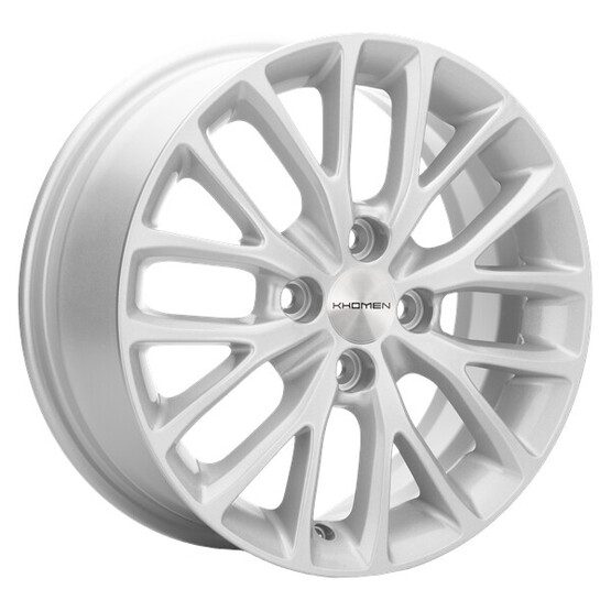 Диск Khomen 1506 15x6 4x100 ET50 DIA60.10 F-SILVER