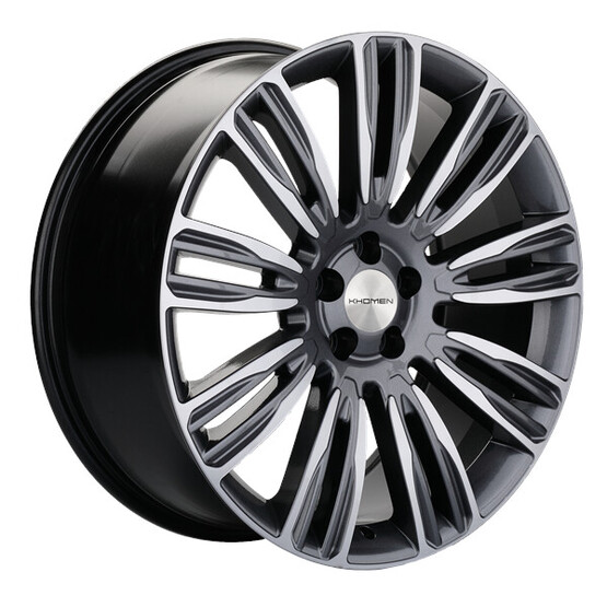 Диск Khomen 2004 20x8.50 5x120 ET45 DIA72.60 GRAY-FP Диск Khomen 2004 20x8.50 5x120 ET45 DIA72.60 GRAY-FP