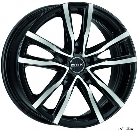 Диск Mak Milano 18x8 5x108 ET45 DIA72.30 BLACK MIRROR Диск Mak Milano 18x8 5x108 ET45 DIA72.30 BLACK MIRROR