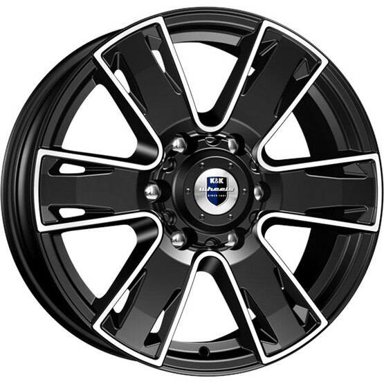 Диск K&K Севенна 17x7 6x139.70 ET38 DIA67.10 АЛМАЗ ЧЕРНЫЙ Диск K&K Севенна 17x7 6x139.70 ET38 DIA67.10 АЛМАЗ ЧЕРНЫЙ