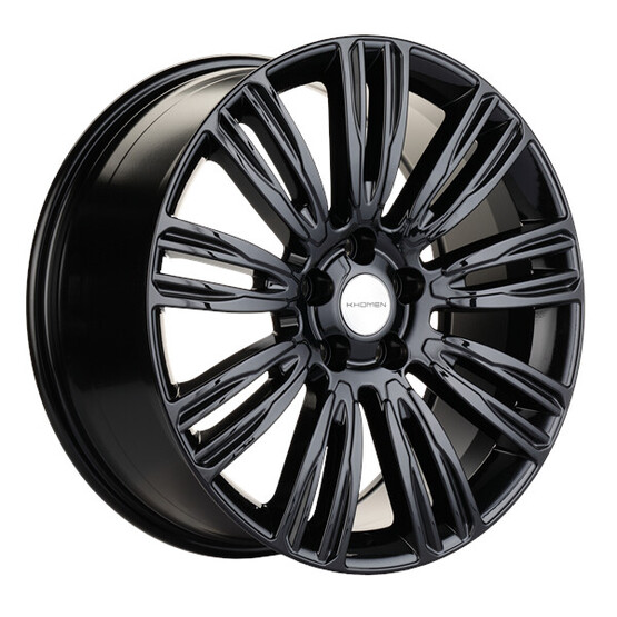 Диск Khomen 2004 20x8.50 5x108 ET45 DIA63.30 BLACK MATT Диск Khomen 2004 20x8.50 5x108 ET45 DIA63.30 BLACK MATT