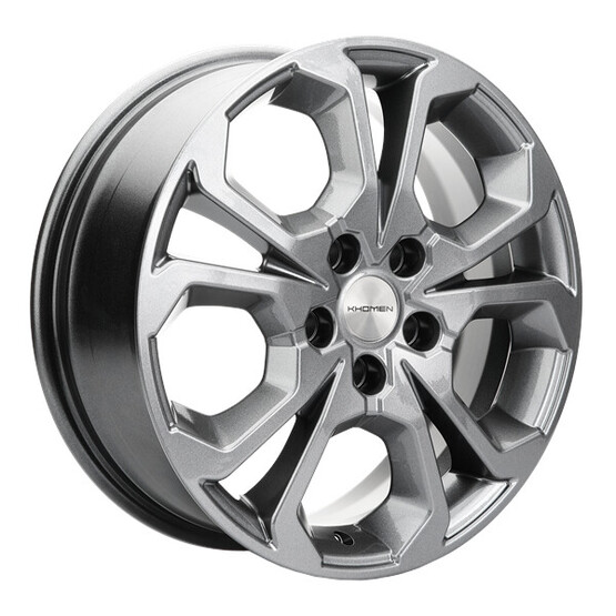 Диск Khomen 1711 17x6.50 5x114.30 ET50 DIA67.10 GRAY Диск Khomen 1711 17x6.50 5x114.30 ET50 DIA67.10 GRAY