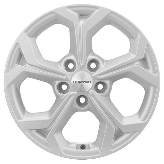 Диск Khomen 1606 16x6.50 5x114.30 ET50 DIA66.10 F-SILVER Диск Khomen 1606 16x6.50 5x114.30 ET50 DIA66.10 F-SILVER