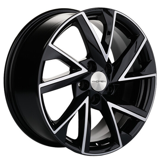 Диск Khomen 1714 17x7 5x112 ET49 DIA57.10 BLACK-FP Диск Khomen 1714 17x7 5x112 ET49 DIA57.10 BLACK-FP