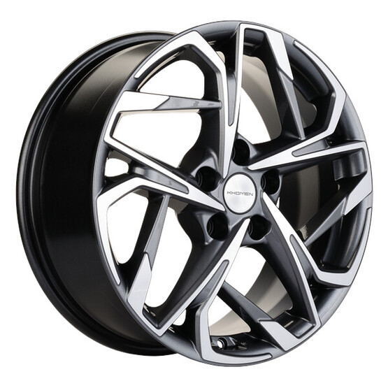 Диск Khomen 1716 17x7 5x112 ET40 DIA57.10 GRAY Диск Khomen 1716 17x7 5x112 ET40 DIA57.10 GRAY