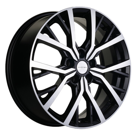 Диск Khomen 1806 18x7 5x108 ET36 DIA65.10 BLACK-FP Диск Khomen 1806 18x7 5x108 ET36 DIA65.10 BLACK-FP
