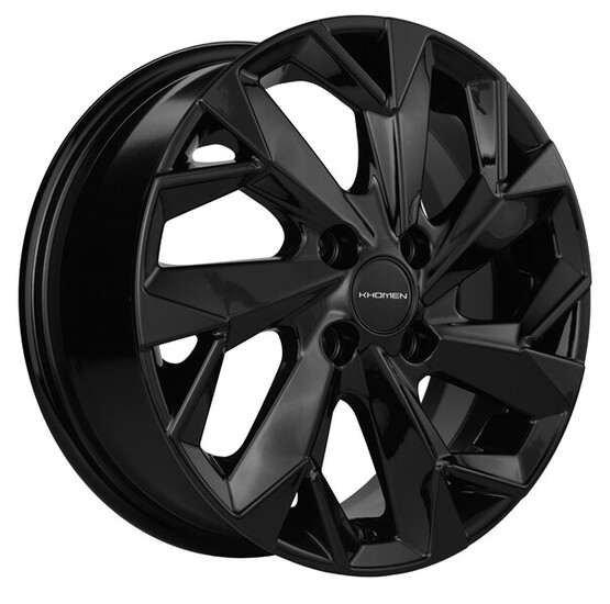 Диск Khomen 1508 15x6 4x100 ET40 DIA60.10 BLACK Диск Khomen 1508 15x6 4x100 ET40 DIA60.10 BLACK