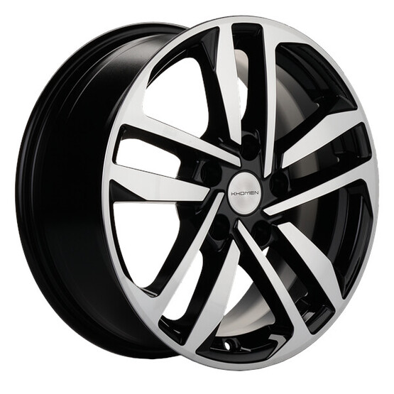 Диск Khomen 1612 16x6 5x114 ET46 DIA67 BLACK-FP Диск Khomen 1612 16x6 5x114 ET46 DIA67 BLACK-FP