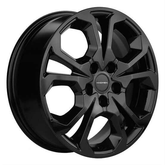 Диск Khomen 1711 17x6.50 5x114.30 ET50 DIA66.10 BLACK Диск Khomen 1711 17x6.50 5x114.30 ET50 DIA66.10 BLACK