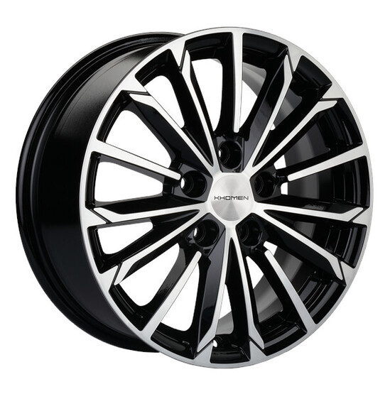 Диск Khomen 1611 16x6.50 5x110 ET45 DIA67.10 BLACK-FP Диск Khomen 1611 16x6.50 5x110 ET45 DIA67.10 BLACK-FP
