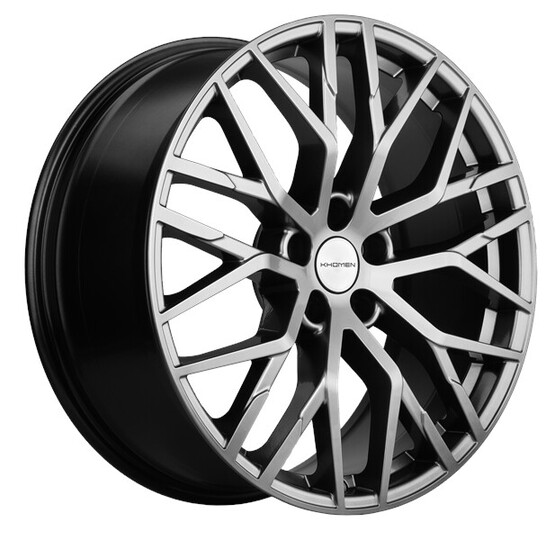 Диск Khomen 2005 20x8.50 5x108 ET46 DIA63.30 DARK CHROME Диск Khomen 2005 20x8.50 5x108 ET46 DIA63.30 DARK CHROME