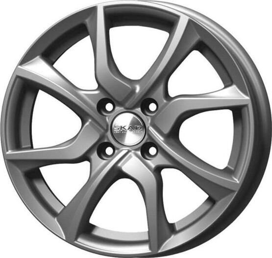 Диск Скад Тулон 15x6 4x100 ET39 DIA67.10 ГРАФИТ Диск Скад Тулон 15x6 4x100 ET39 DIA67.10 ГРАФИТ