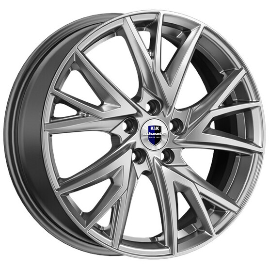 Диск K&K Кайлас 18x6.50 5x114.30 ET48 DIA67.10 ДАРК ПЛАТИНУМ
