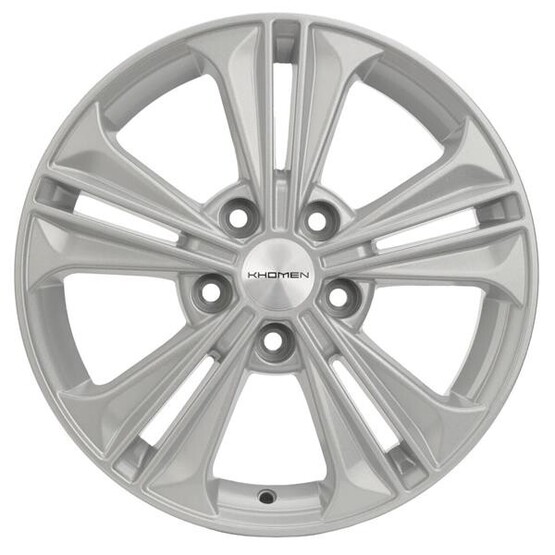 Диск Khomen 1603 16x6 5x114.30 ET47 DIA67.10 F-SILVER Диск Khomen 1603 16x6 5x114.30 ET47 DIA67.10 F-SILVER