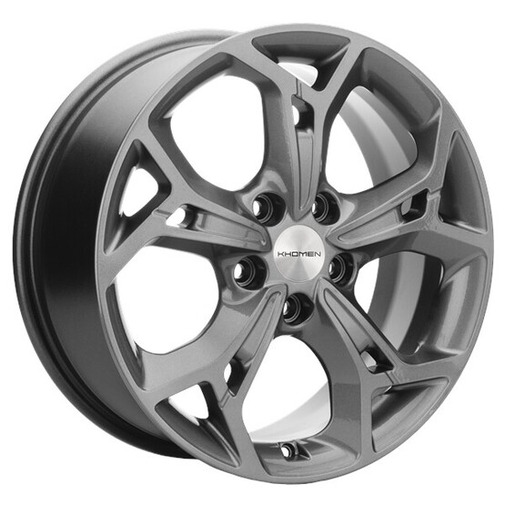 Диск Khomen 1702 17x7 5x114 ET48 DIA67 GRAY Диск Khomen 1702 17x7 5x114 ET48 DIA67 GRAY