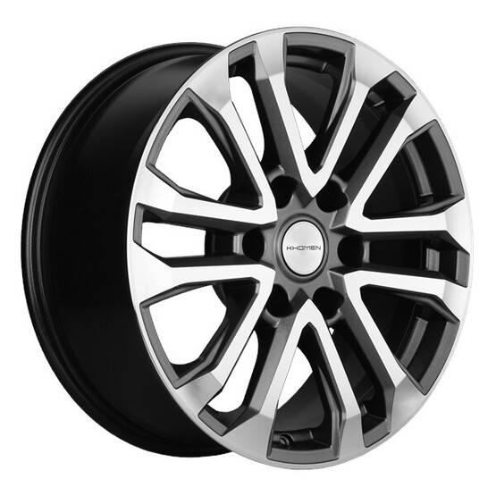 Диск Khomen 1805 18x7.50 6x139.70 ET36 DIA100.10 GRAY-FP Диск Khomen 1805 18x7.50 6x139.70 ET36 DIA100.10 GRAY-FP