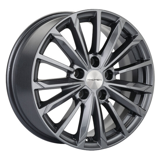 Диск Khomen 1611 16x6.50 5x112 ET41 DIA57.10 GRAY Диск Khomen 1611 16x6.50 5x112 ET41 DIA57.10 GRAY