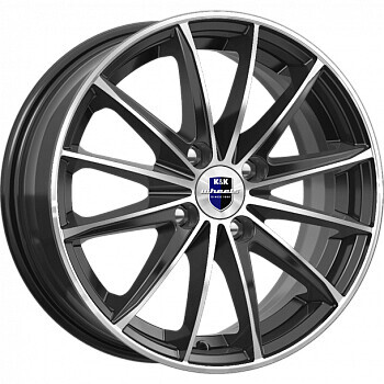 Диск K&K Пойнт Бланк 15x6 4x100 ET50 DIA60.10 АЛМАЗ-ЧЕРНЫЙ Диск K&K Пойнт Бланк 15x6 4x100 ET50 DIA60.10 АЛМАЗ-ЧЕРНЫЙ
