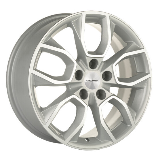 Диск Khomen 1713 17x7 5x114.30 ET51 DIA67.10 F-SILVER-FP Диск Khomen 1713 17x7 5x114.30 ET51 DIA67.10 F-SILVER-FP