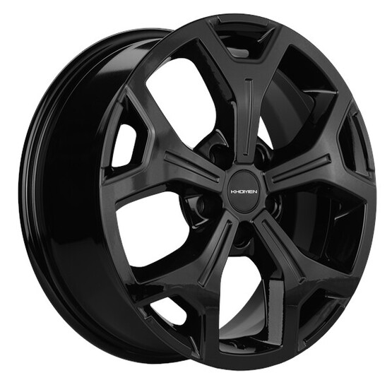 Диск Khomen 1710 17x6.50 5x120 ET60 DIA65.10 BLACK Диск Khomen 1710 17x6.50 5x120 ET60 DIA65.10 BLACK