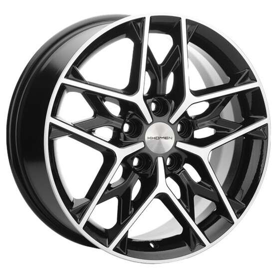 Диск Khomen 1709 17x7 5x114.30 ET50 DIA67.10 BLACK-FP Диск Khomen 1709 17x7 5x114.30 ET50 DIA67.10 BLACK-FP