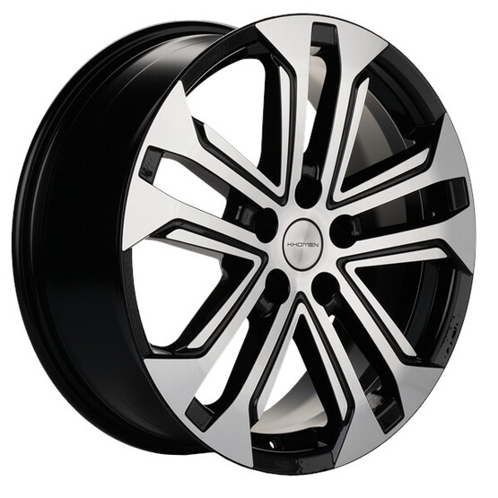Диск Khomen 1803 18x7 5x108 ET40 DIA57.10 BLACK-FP Диск Khomen 1803 18x7 5x108 ET40 DIA57.10 BLACK-FP