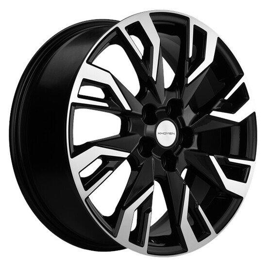 Диск Khomen 1809 18x7 5x110 ET35 DIA67.10 BLACK-FP Диск Khomen 1809 18x7 5x110 ET35 DIA67.10 BLACK-FP