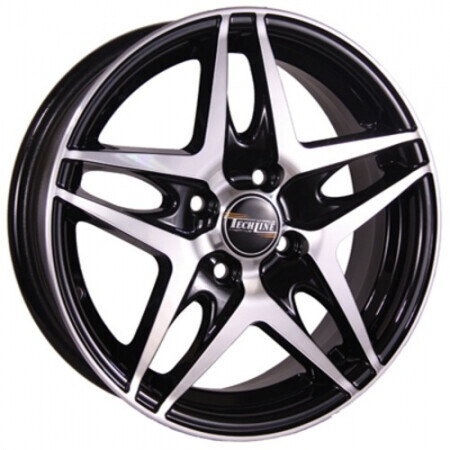 Диск Tech Line 530 15x6 4x98 ET35 DIA58.60 BL Диск Tech Line 530 15x6 4x98 ET35 DIA58.60 BL