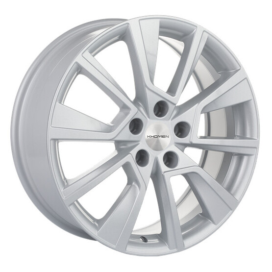 Диск Khomen 1802 18x7 5x114.30 ET38 DIA67.10 F-SILVER Диск Khomen 1802 18x7 5x114.30 ET38 DIA67.10 F-SILVER