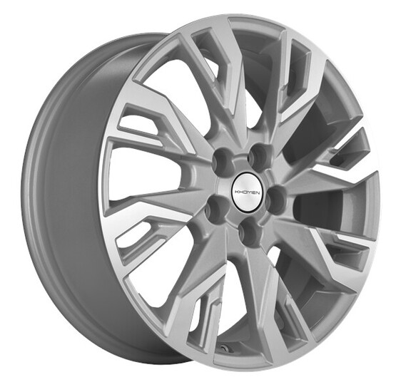 Диск Khomen 1809 18x7 5x114.30 ET37 DIA66.60 F-SILVER-FP Диск Khomen 1809 18x7 5x114.30 ET37 DIA66.60 F-SILVER-FP