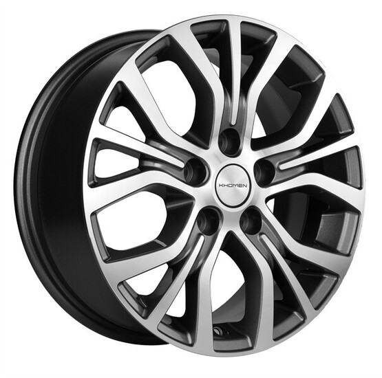 Диск Khomen 1608 16x6.50 5x120 ET51 DIA65.10 GRAY-FP Диск Khomen 1608 16x6.50 5x120 ET51 DIA65.10 GRAY-FP