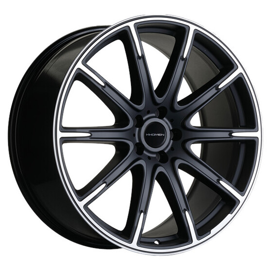 Диск Khomen 2102 21x10.50 5x112 ET45 DIA66.60 BLACK-FP MATT Диск Khomen 2102 21x10.50 5x112 ET45 DIA66.60 BLACK-FP MATT