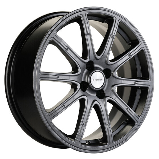 Диск Khomen 1707 17x6.50 4x100 ET43 DIA60.10 GRAY Диск Khomen 1707 17x6.50 4x100 ET43 DIA60.10 GRAY