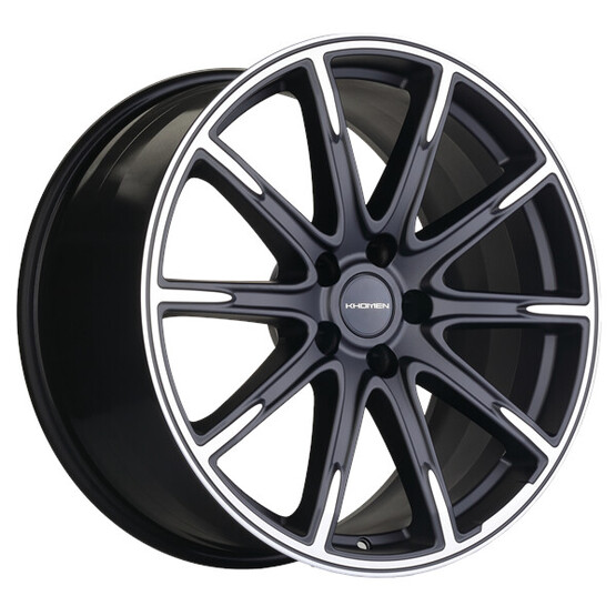 Диск Khomen 1903 19x8.50 5x112 ET38 DIA66.60 BLACK-FP MATT Диск Khomen 1903 19x8.50 5x112 ET38 DIA66.60 BLACK-FP MATT