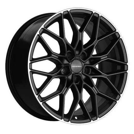 Диск Khomen 1902 19x8 5x114 ET30 DIA67 BLACK MATT MR Диск Khomen 1902 19x8 5x114 ET30 DIA67 BLACK MATT MR