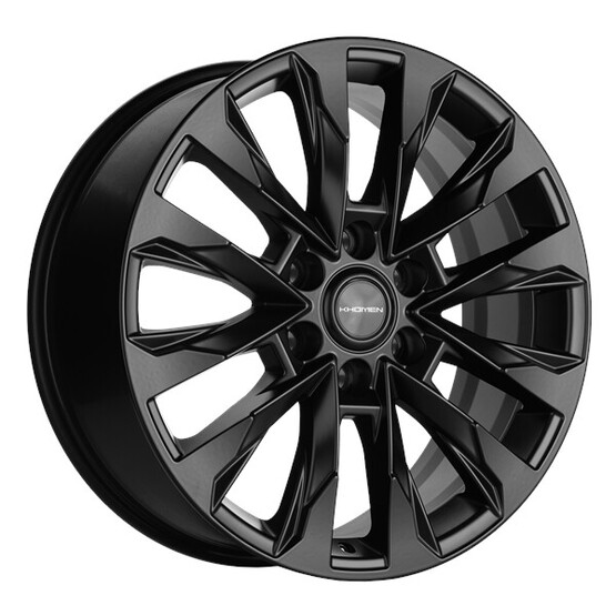 Диск Khomen 2010 20x8 6x139.70 ET60 DIA95.10 BLACK MATT Диск Khomen 2010 20x8 6x139.70 ET60 DIA95.10 BLACK MATT