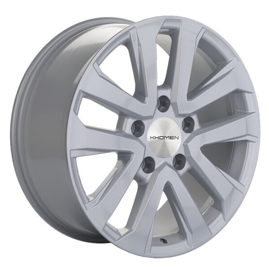 Диск Khomen 2003 20x8.50 5x150 ET45 DIA110.10 F-SILVER Диск Khomen 2003 20x8.50 5x150 ET45 DIA110.10 F-SILVER