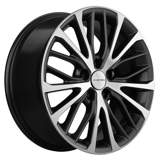 Диск Khomen 1705 17x7 5x108 ET40 DIA60.10 GRAY-FP Диск Khomen 1705 17x7 5x108 ET40 DIA60.10 GRAY-FP