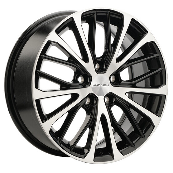 Диск Khomen 1705 17x7 5x108 ET40 DIA60.10 BLACK-FP Диск Khomen 1705 17x7 5x108 ET40 DIA60.10 BLACK-FP