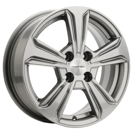 Диск Khomen 1502 15x6 4x100 ET50 DIA60.10 G-SILVER
