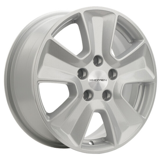 Диск Khomen 1601 16x6.50 5x114.30 ET50 DIA66.10 F-SILVER Диск Khomen 1601 16x6.50 5x114.30 ET50 DIA66.10 F-SILVER