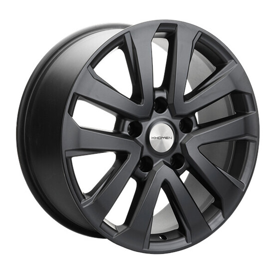 Диск Khomen 2003 20x8.50 5x150 ET45 DIA110.10 BLACK MATT Диск Khomen 2003 20x8.50 5x150 ET45 DIA110.10 BLACK MATT