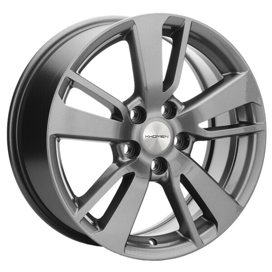 Диск Khomen 1704 17x7 5x114.30 ET38 DIA67.10 GRAY Диск Khomen 1704 17x7 5x114.30 ET38 DIA67.10 GRAY
