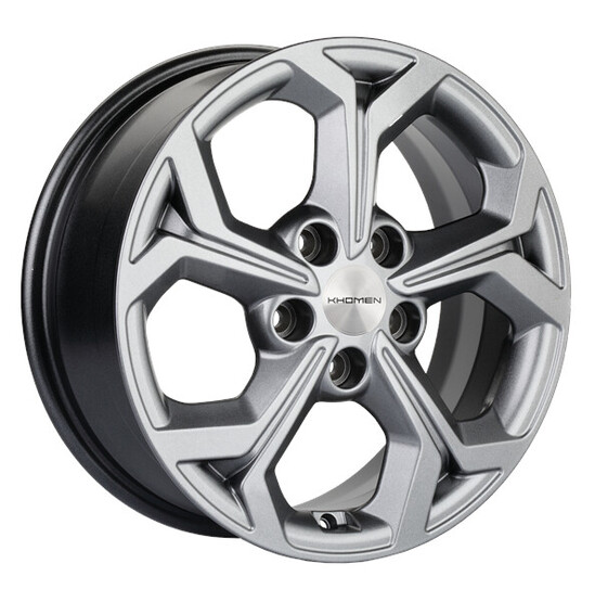 Диск Khomen 1606 16x6.50 5x114.30 ET45 DIA60.10 G-SILVER Диск Khomen 1606 16x6.50 5x114.30 ET45 DIA60.10 G-SILVER