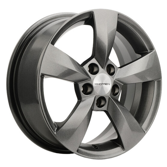 Диск Khomen 1504 15x6 5x100 ET38 DIA57.10 G-SILVER Диск Khomen 1504 15x6 5x100 ET38 DIA57.10 G-SILVER
