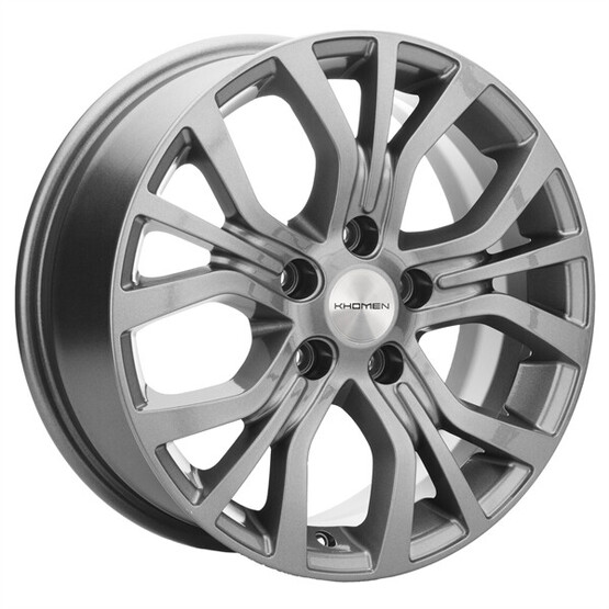 Диск Khomen 1608 16x6.50 5x114.30 ET38 DIA67.10 GRAY Диск Khomen 1608 16x6.50 5x114.30 ET38 DIA67.10 GRAY