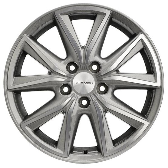 Диск Khomen 1706 17x7 5x114.30 ET50 DIA67.10 G-SILVER-FP Диск Khomen 1706 17x7 5x114.30 ET50 DIA67.10 G-SILVER-FP