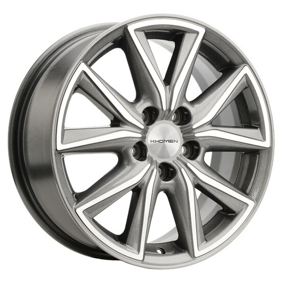 Диск Khomen 1706 17x7 5x114.30 ET45 DIA60.10 GMF Диск Khomen 1706 17x7 5x114.30 ET45 DIA60.10 GMF