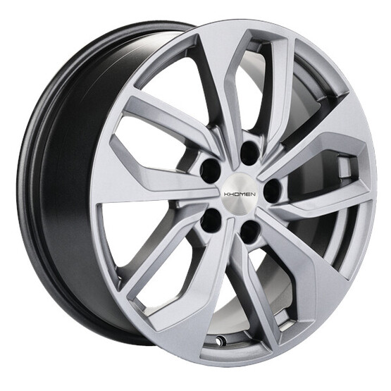 Диск Khomen 1703 17x7 5x112 ET40 DIA57.10 G-SILVER Диск Khomen 1703 17x7 5x112 ET40 DIA57.10 G-SILVER
