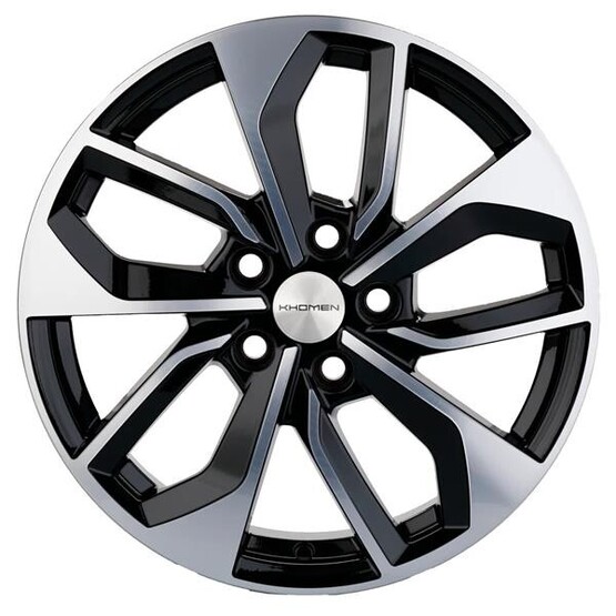 Диск Khomen 1703 17x7 5x114.30 ET45 DIA67.10 BLACK-FP Диск Khomen 1703 17x7 5x114.30 ET45 DIA67.10 BLACK-FP